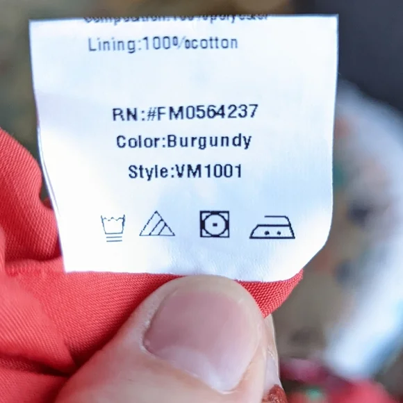 Gorgeous NWT 50's Style Viola M Floral Size S - Picture 11 of 11